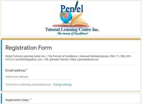 Registration